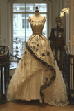 Gorgeous Straps A-Line Lace Beading Long Wedding Dress Bridal Dress, HZ0319