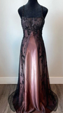 Spaghetti Straps A-Line Beading Vintage Long Prom Dress Evening Gown, HZ0319