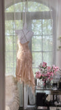 Fashion Sequin Beading Spaghetti Strap A-line Satin Party Dresses Homecoming Dresses, HZ0319