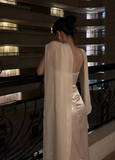 Minimalist Prom Dress Strapless Gala Dress Long Evening Dress Formal Dress HZ0319