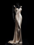 Stunning Satin Prom Dress Sweetheart Pleated Beading Formal Dress Evening Dresses Gala Dress HZ0319
