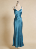Chic Prom Dress Spaghetti Straps Beading Gala Dress Evening Gown Birthday Party Outfits HZ0319