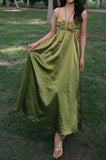 Elegant Prom Dress Spaghetti Straps Backless Gala Gown Evening Dress Birthday Party Outfits HZ0319