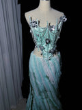 Stunning Prom Dress Strapless Pleated Evening Dresses Gala Gown Birthday Party Outfits HZ0319