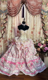 Pink Sweetheart A-Line Beaded Princess Ball Gowns Formal Evening Gowns, HZ0319