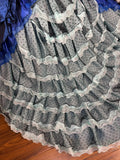 Pretty Sweetheart Neck Pleated Tiered Ball Gown Cocktail Dress Sweet 16 Evening Dress Prom Dress HZ0319