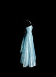 Elegant A Line Strapless Lace up Prom Dress Evening Dress Cocktail Dress Bridesmaid Dress HZ0319