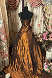 Beauty Prom Dress Spaghetti Straps Pleated Sequins Ball Gown Evening Dress Birthday Dress Quinceanera Dress HZ0319