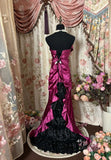 Charming Prom Dress Strapless Pleated Long Prom Gown Evening Dress Gala Dress Business Dinner Dress HZ0319