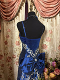 Elegant Prom Dress Spaghetti Straps Floor Length Prom Gown Evening Dress Gala Dress Business Dinner Dress HZ0319