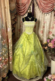 Sweet Prom Dress Spaghetti Straps Pleated Ball Gown Evening Dress Dance Dress Birthday Party Dress HZ0319