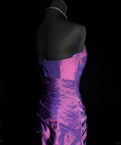 Gorgeous Prom Dress Strapless Pleated Mermaid Prom Gown Evening Dress Gala Dress HZ0319
