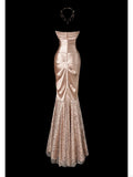 Elegant Prom Dress Sweetheart Pleated Mermaid Evening Dress Gala Dress HZ0319