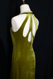 Gorgeous Prom Dress V-neck Pearl Birthday Party Dress Evening Dress Gala Dress HZ0319