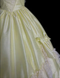 Sweet Prom Dress Crew Neck Pleated Lace Ball Gown Evening Dress Birthday Party Dress HZ0319