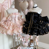Cute Short Prom Dress Off Shoulder Pleated Tiered Homecoming Dress Birthday Party Dress HZ0319