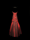 Stunning Prom Dress A Line Red Sweetheart Pleated Gala Dress Evening Dress Party Dress HZ0319