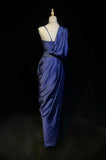Pretty Prom Dress One Shoulder Pleated Evening Dresses Gala Dress Party Dress HZ0319