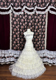 Elegant Prom Dress A Line Strapless Pleated Tiered Gala Dress Evening Dress HZ0319