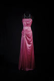 Pretty Prom Dress A Line Spaghetti Straps Pleated Evening Dresses Gala Dress HZ0319