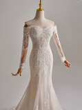 Elegant Sweetheart Lace Mermaid Wedding Dress HZ0319