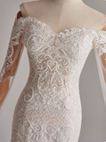 Elegant Sweetheart Lace Mermaid Wedding Dress HZ0319