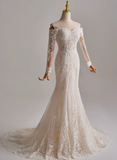 Elegant Sweetheart Lace Mermaid Wedding Dress HZ0319