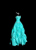Pretty Prom Dress Sweetheart Pleated Ball Gown Evening Dress Quinceanera Dress HZ0319