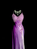 Elegant Prom Dress Spaghetti Straps Pleated Long Prom Dress Evening Dress HZ0319