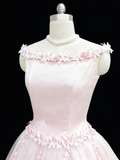 Pretty Prom Dress Off Shoulder Pleated Quinceanera Dress Evening Dress Ball Gown HZ0319
