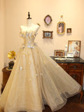 Shiny Prom Dress Strapless Pleated Evening Dress Gala Dress HZ0319