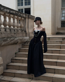 Elegant Prom Dress Off Shoulder Pleated Long Evening Gown Cocktail Dress HZ0319