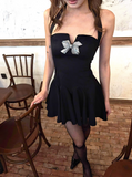 Sexy Homecoming Dress Halter Short Prom Dress Birthday Party Dress Cocktail Dress HZ0319