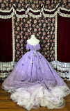 Stunning Prom Dress Sweetheart Pleated Ball Gown Evening Dress Quinceanera Dress HZ0319