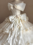 Popular Prom Dress Off Shoulder Tulle Pleated Evening Gown Sweet 16 Dress Ball Gown HZ0319