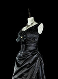 Gorgeous Prom Dress A Line V-neck Pleated Evening Dress Gala Dress HZ0319
