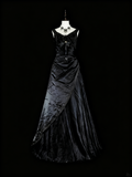 Gorgeous Prom Dress A Line V-neck Pleated Evening Dress Gala Dress HZ0319