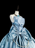 Pretty Prom Dress Strapless Pleated Ball Gown Evening Dress Sweet 16 Dress HZ0319