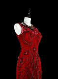 Gorgeous Prom Dress Crew Neck Mermaid Evening Dress Gala Dress HZ0319
