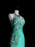 Pretty Prom Dress Strapless Tulle Pleated Mermaid Evening Dress Gala Dress Cocktail Dress HZ0319