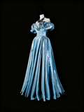 Newest Prom Dress Off Shoulder Pleated Evening Dress Gala Dress HZ0319