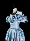 Newest Prom Dress Off Shoulder Pleated Evening Dress Gala Dress HZ0319
