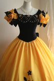 New Arrival Prom Dress Square Neck Pleated Evening Dress Sweet 16 Dress Ball Gown HZ0319