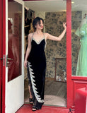 Gorgeous Prom Dress Halter Gala Dress Evening Dress Birthday Party Outfits HZ0319