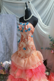 Stunning Prom Dress Sweetheart Tulle Mermaid Gala Dress Evening Dress Formal Dress HZ0319