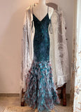 New Design Prom Dress Spaghetti Straps Mermaid Evening Dress Gala Dress Birthday Party Dress HZ0319