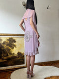 New Arrival Prom Dress Chiffon Crew Neck Beading Formal Dress Evening Dress Party Dress HZ0319