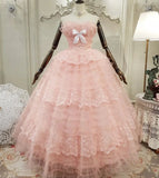 Beauty Prom Dress Strapless Pleated Tulle Evening Dress Quinceanera Dress Ball Gown HZ0319