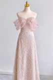 Gorgeous Prom Dress Off Shoulder Pleated Tulle Gala Dress Evening Dress Formal Dress HZ0319