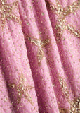 Retro Pink Sparkling Sequin V-neck Bodycon Homecoming Dress Party Dress HZ0319